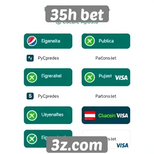 Explorando os métodos de pagamento do 35h bet